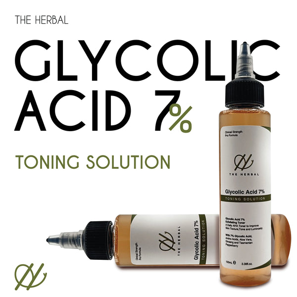 Glycolic Acid  – 7% AHA Exfoliating & Brightening Formula