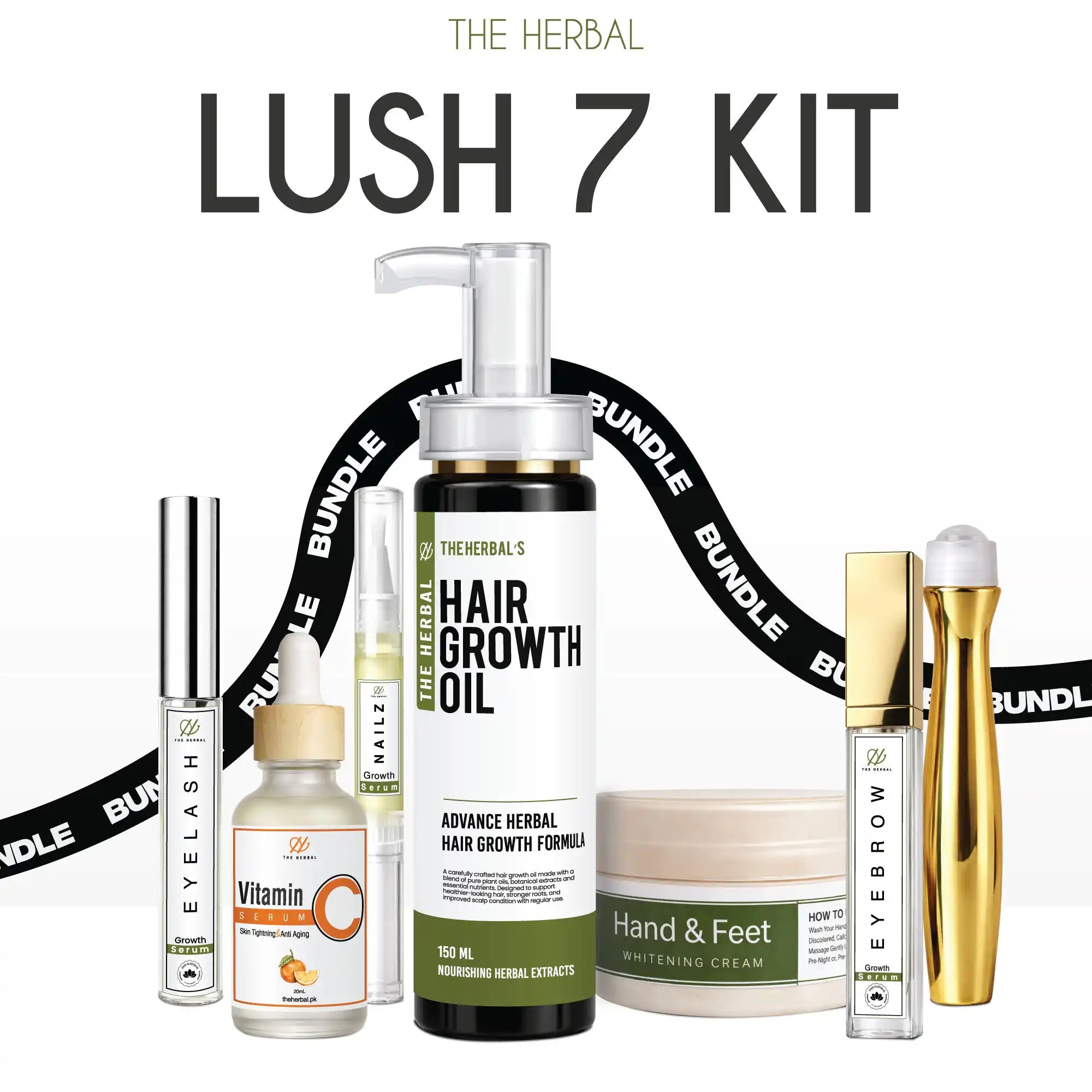 Lush 7 Kit (Lash, Brow, Hair, Skin, Nail & Hand Care Essentials) – The ...