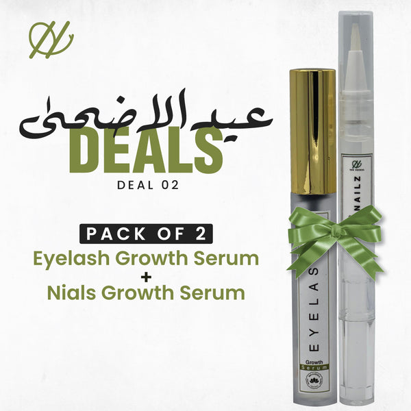EyeLash & Nail Growth Serums (Pack of 2)