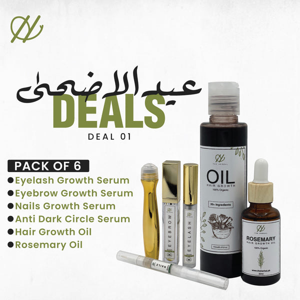 Hair, Eyelash & Skin Revival (Pack of 6) Special Bundle
